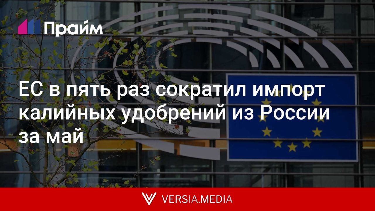 ЕС в пять раз сократил импорт калийных удобрений из России за май