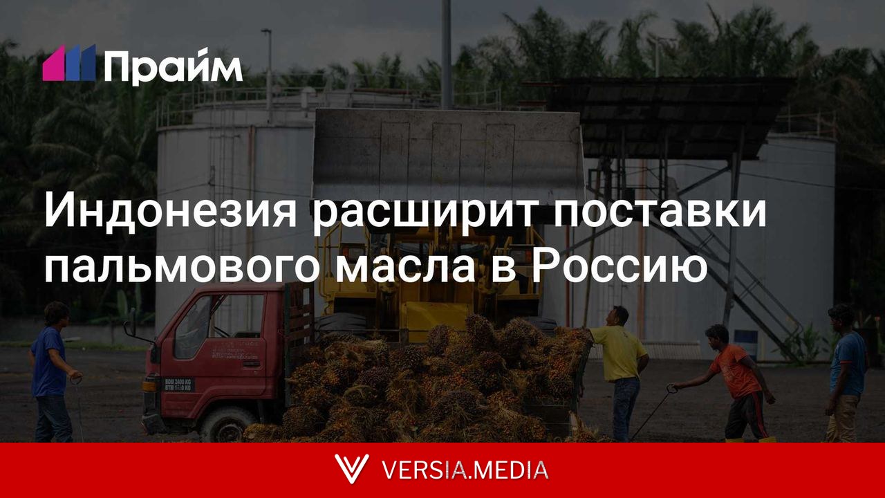 Индонезия расширит поставки пальмового масла в Россию