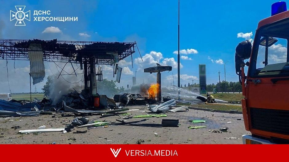 ВС России атаковали дроном скорую помощь в Херсоне