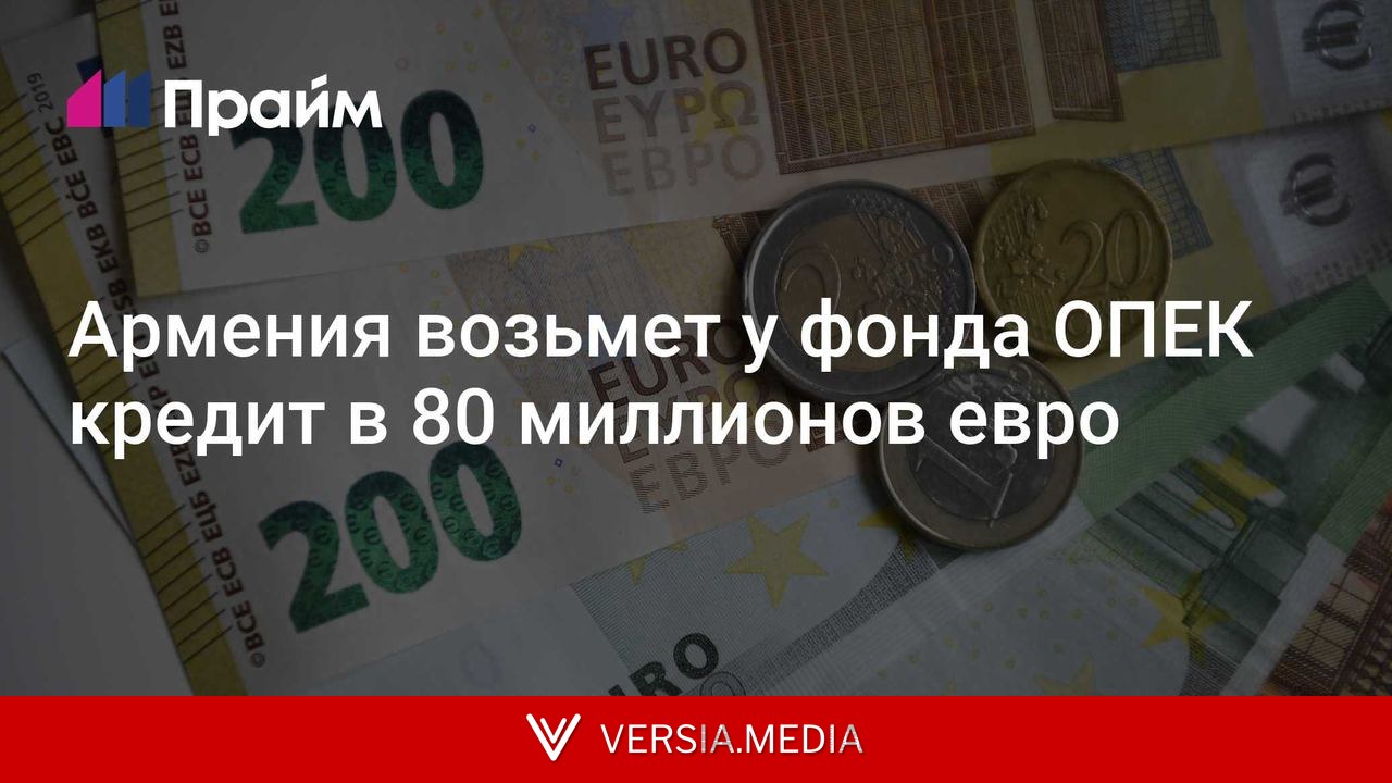 Армения возьмет у фонда ОПЕК кредит в 80 миллионов евро