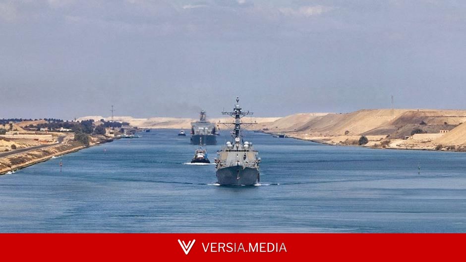 Корабли ВМС Германии прошли Суэцкий канал на пути к Ормузу
