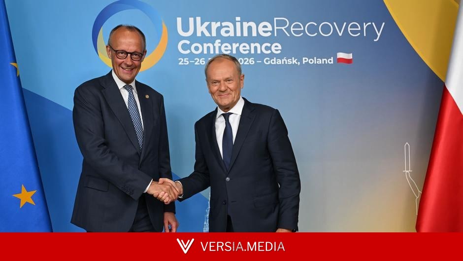 Мерц в Гданьске: Россия не выиграет войну против Украины